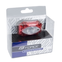 FORCE RED 60LM, 1x LED, USB blikačka zadní