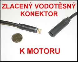 BLDC motor 750-1000W, přední kolo 16''