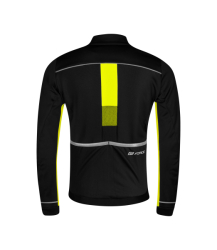 Force FROST KID softshell, černo-fluo