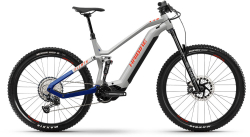 Haibike ALLMTN 7 High soft grey/red/blue