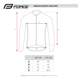 Force FROST KID softshell, černo-fluo