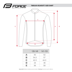 Force X70 KID windster zimní, černá bunda